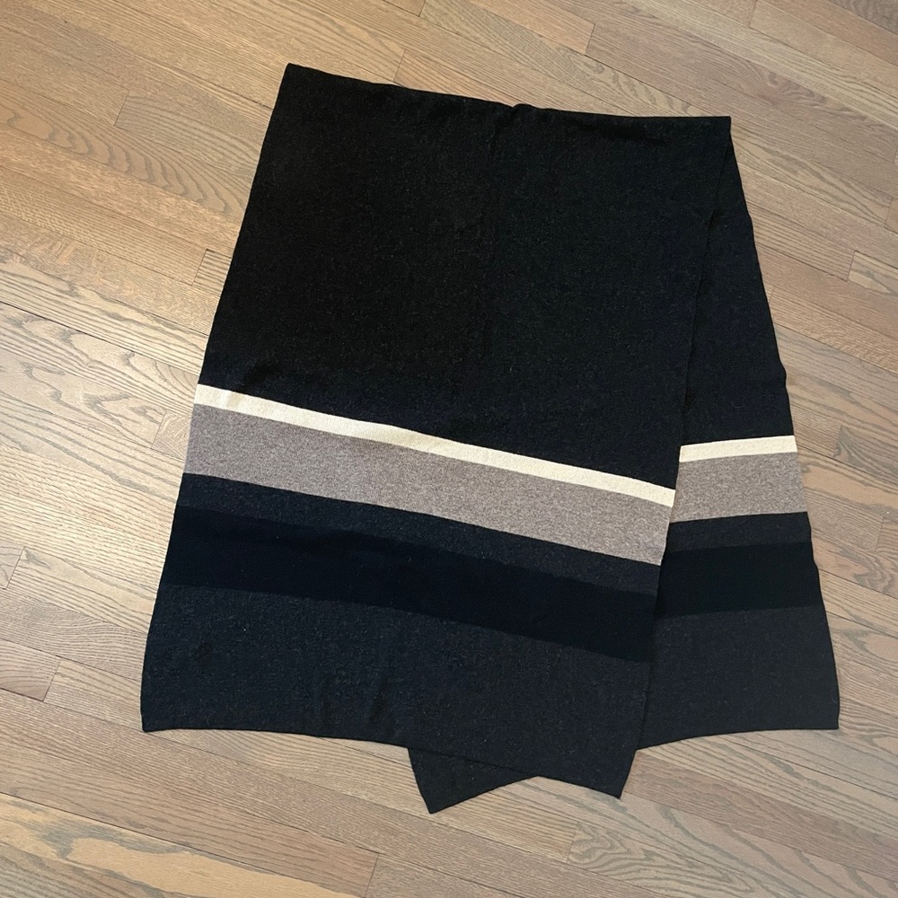 Mexx oversized scarf wool blend